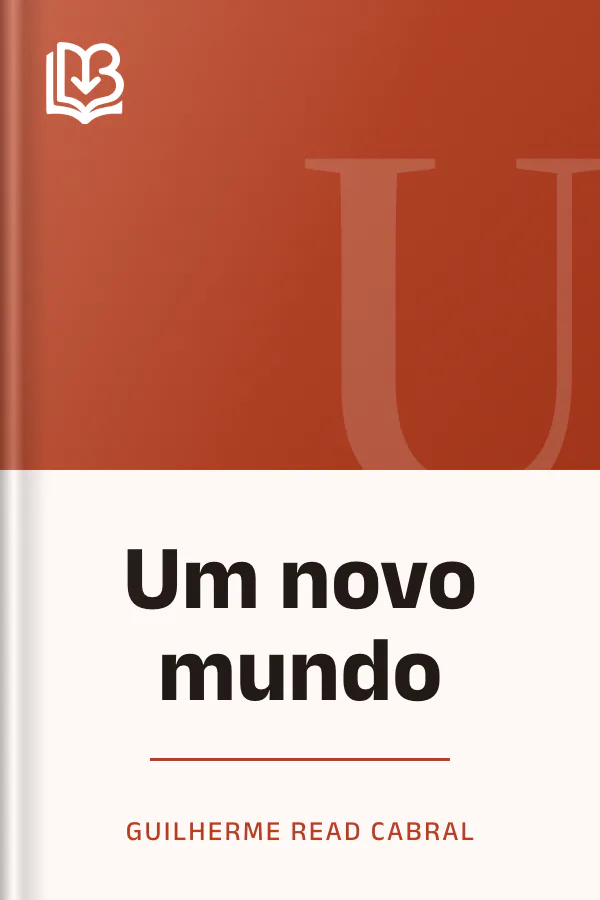 Um novo mundo de Guilherme Read Cabral, capa do livro
