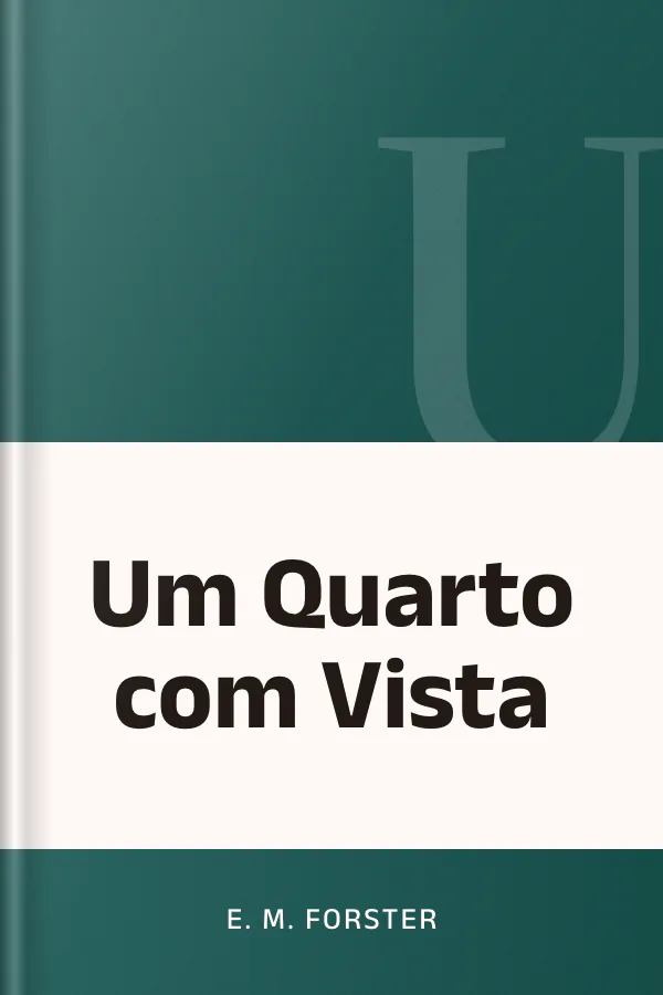 Um Quarto com Vista de E. M. Forster, capa do livro