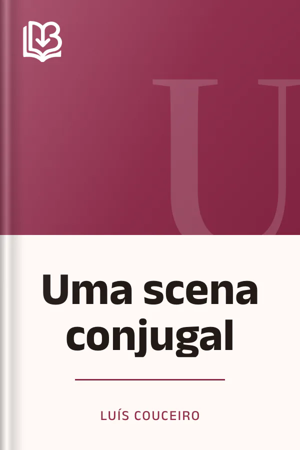 Uma scena conjugal de Luís Couceiro, capa do livro