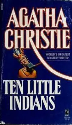 Ten Little Indians লেখক আগাথা ক্রিস্টি, বইয়ের প্রচ্ছদ