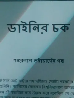 ডাইনির চক লেখক শঙ্করলাল ভট্টাচার্য, বইয়ের প্রচ্ছদ