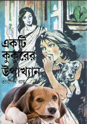 Ekti Kukurer Upakhyan লেখক তারাপদ রায়, বইয়ের প্রচ্ছদ