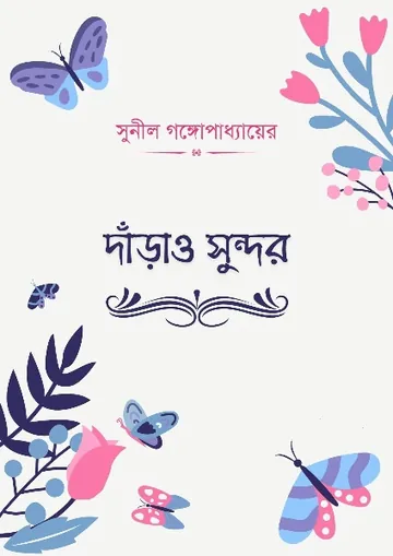 Darrow Sundar লেখক সুনীল গঙ্গোপাধ্যায়, বইয়ের প্রচ্ছদ