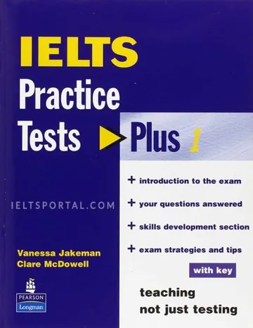 IELTS Practice Tests Plus 1, বইয়ের প্রচ্ছদ