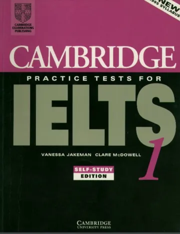 Cambridge IELTS-1 লেখক Cambridge Press, বইয়ের প্রচ্ছদ