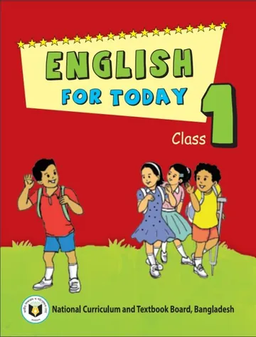 Class 1 English For Today Book লেখক NCTB Books, বইয়ের প্রচ্ছদ