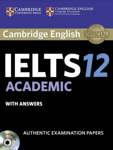 Cambridge IELTS-12 লেখক Cambridge Press, বইয়ের প্রচ্ছদ