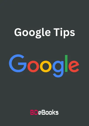 Google Tips, বইয়ের প্রচ্ছদ