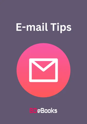 E-mail Tips, বইয়ের প্রচ্ছদ