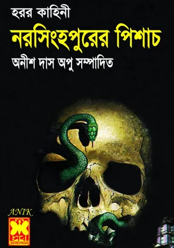 Narasinghapurer Pishach লেখক Anish Das Apu, বইয়ের প্রচ্ছদ
