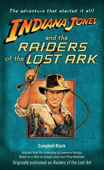 Raiders of The Lost Ark by Campbell Black লেখক Campbell Black, বইয়ের প্রচ্ছদ