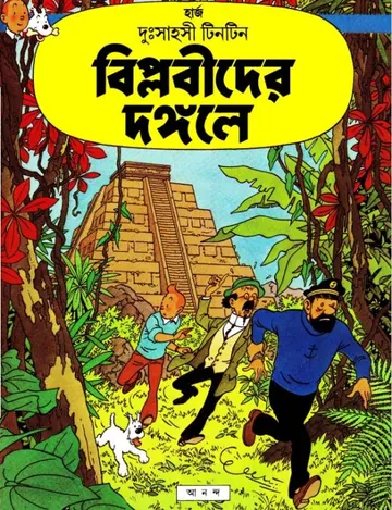 Biplobider Dongole লেখক Georges Prosper Remi, বইয়ের প্রচ্ছদ
