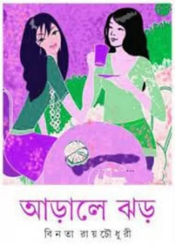 আড়ালে ঝড় লেখক বিনতা রায় চৌধুরী, বইয়ের প্রচ্ছদ