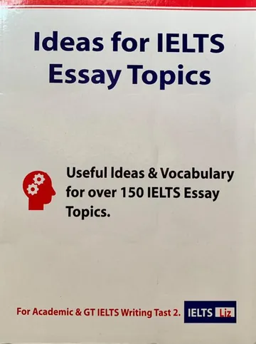 IELTS Writing Essay Ideas Book, বইয়ের প্রচ্ছদ