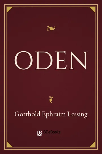 Oden von Gotthold Ephraim Lessing, Buchcover