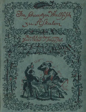 Im schwarzen Walfisch zu Askalon von Joseph Victor von Scheffel, Buchcover
