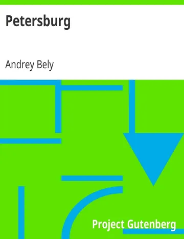 Petersburg von Andrey Bely, Buchcover