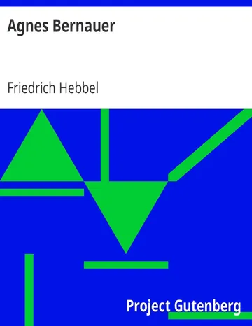Agnes Bernauer von Friedrich Hebbel, Buchcover