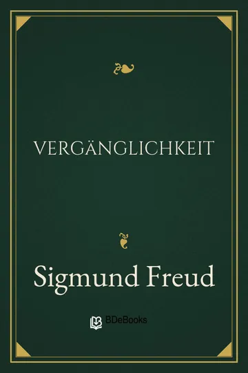 Vergänglichkeit von Sigmund Freud, Buchcover
