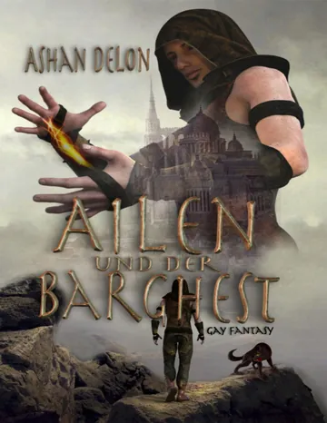 Ailen und der Barghest, Leseprobe von Ashan Delon, Buchcover