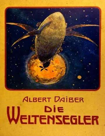 Die Weltensegler, Drei Jahre auf dem Mars von Albert Daiber, Buchcover