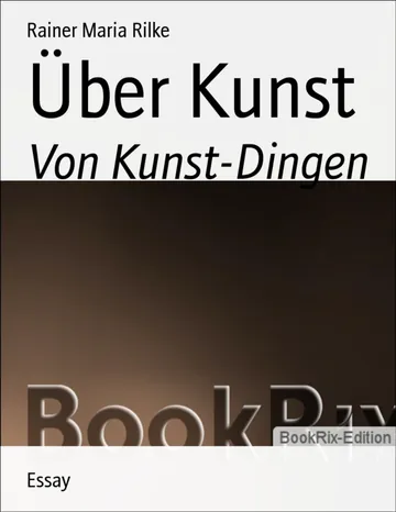 Über Kunst von Rainer Maria Rilke, Buchcover