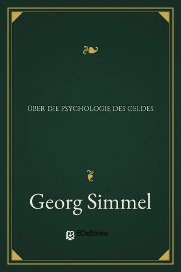 Über die Psychologie des Geldes von Georg Simmel, Buchcover
