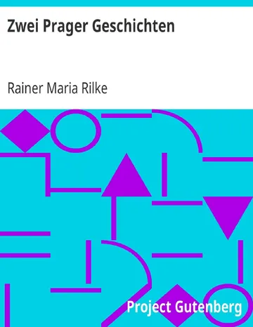Zwei Prager Geschichten von Rainer Maria Rilke, Buchcover