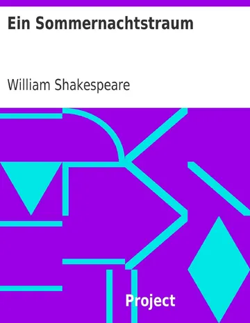 Ein Sommernachtstraum von William Shakespeare, Buchcover
