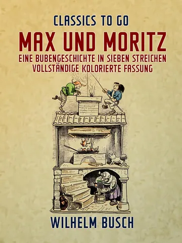 Max und Moritz von Wilhelm Busch, Buchcover