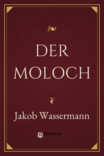 Der Moloch von Jakob Wassermann, Buchcover