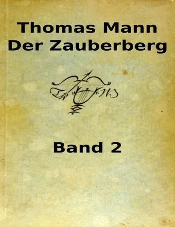 Der Zauberberg. Zweiter Band von Thomas Mann, Buchcover
