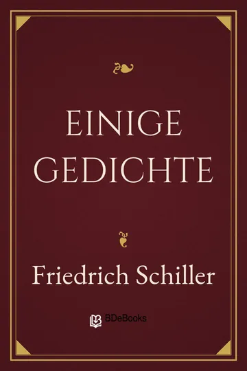 Einige Gedichte von Friedrich Schiller, Buchcover