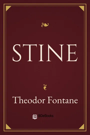 Stine von Theodor Fontane, Buchcover