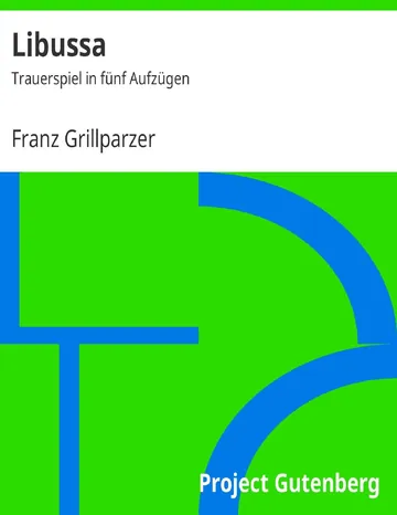 Libussa von Franz Grillparzer, Buchcover