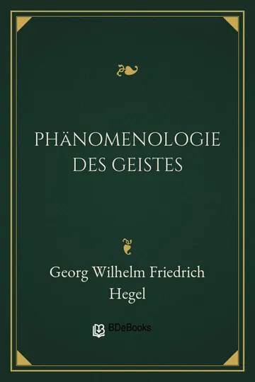 Phänomenologie des Geistes von Georg Wilhelm Friedrich Hegel, Buchcover