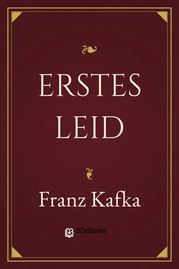 Erstes Leid von Franz Kafka, Buchcover