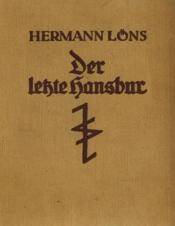 Der letzte Hansbur, Ein Bauernroman aus der Lüneburger Heide von Hermann Löns, Buchcover