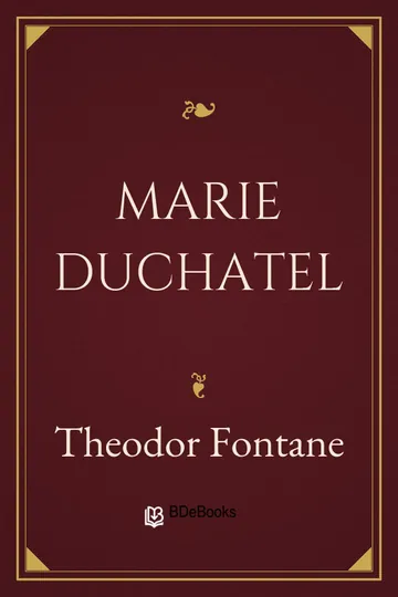 Marie Duchatel von Theodor Fontane, Buchcover