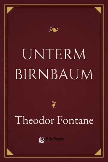 Unterm Birnbaum von Theodor Fontane, Buchcover