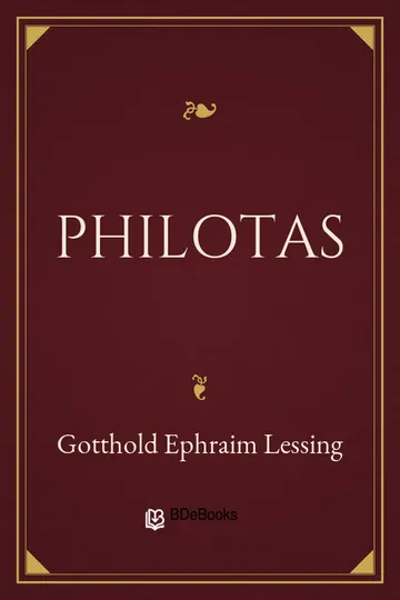 Philotas von Gotthold Ephraim Lessing, Buchcover