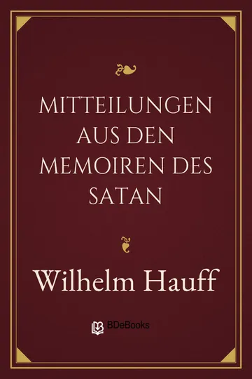 Mitteilungen aus den Memoiren des Satan von Wilhelm Hauff, Buchcover