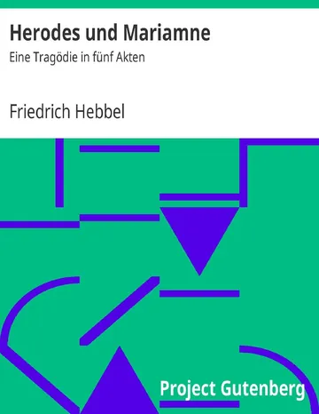 Herodes und Mariamne von Friedrich Hebbel, Buchcover