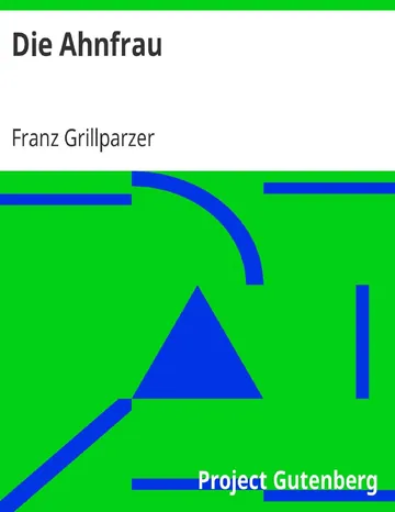 Die Ahnfrau von Franz Grillparzer, Buchcover
