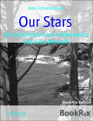 Our Stars, Die Geschichte einer Halbvampirin und eines Werwolfs von Anna Schneiderbauer, Buchcover