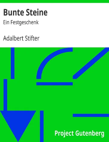 Bunte Steine von Adalbert Stifter, Buchcover