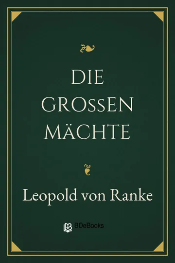 Die großen Mächte von Leopold von Ranke, Buchcover