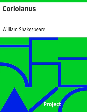 Coriolanus von William Shakespeare, Buchcover