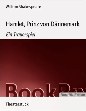 Hamlet, Prinz von Dänemark von William Shakespeare, Buchcover