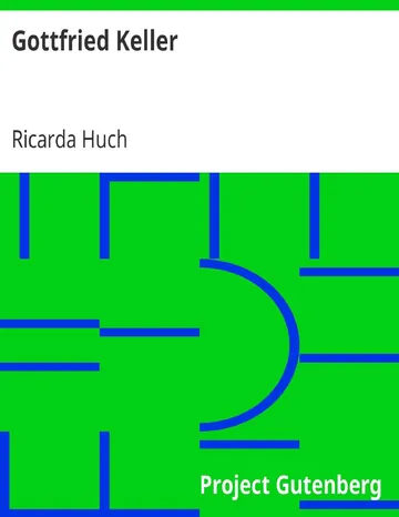 Gottfried Keller von Ricarda Huch, Buchcover